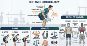 Bent Over Dumbbell Row: Form, Benefits & Muscles Worked