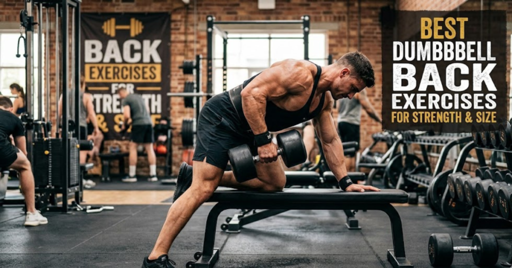 Best Dumbbell Back Exercises for Strength & Size