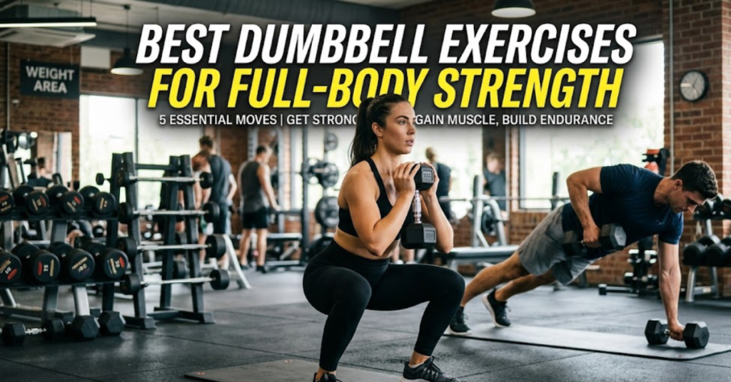 Best Dumbbell Exercises for Full-Body Strength