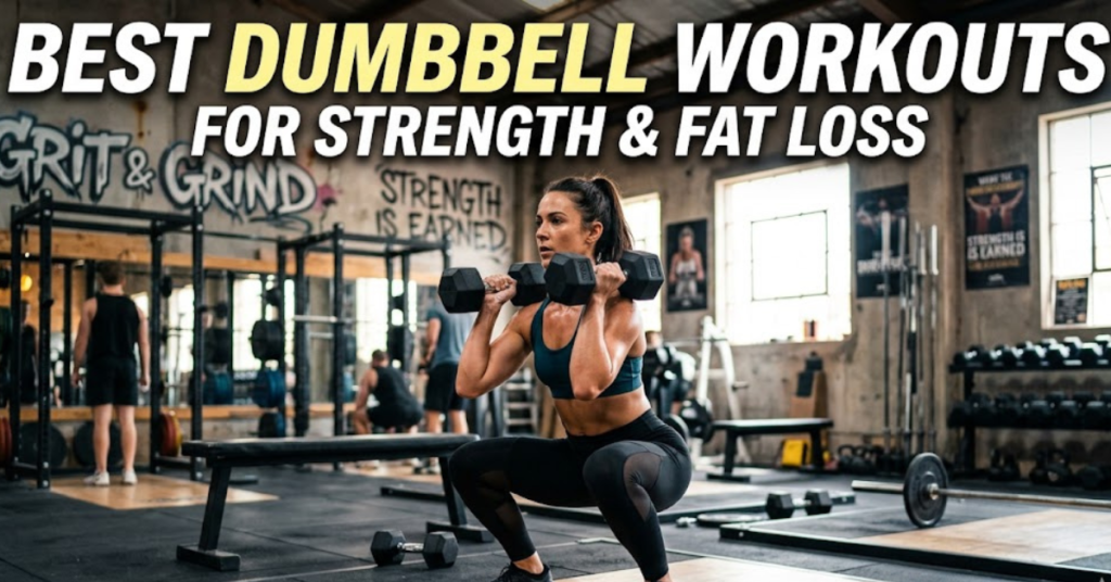 Best Dumbbell Workouts for Strength & Fat Loss