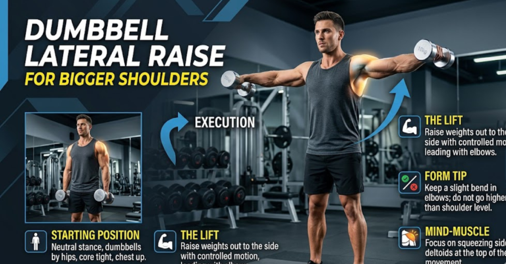 Dumbbell Lateral Raise Guide for Bigger Shoulders