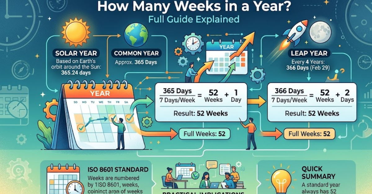 How Many Weeks in a Year? Full Guide Explained