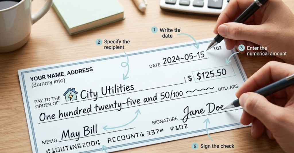 How to Write a Check: Easy Step-by-Step Guide