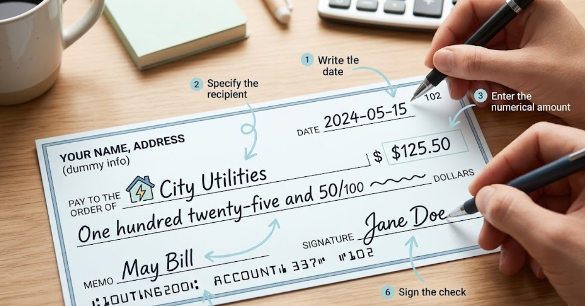 How to Write a Check: Easy Step-by-Step Guide