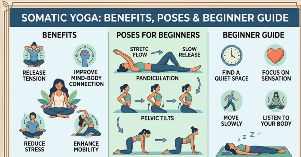 Somatic Yoga: Benefits, Poses & Beginner Guide