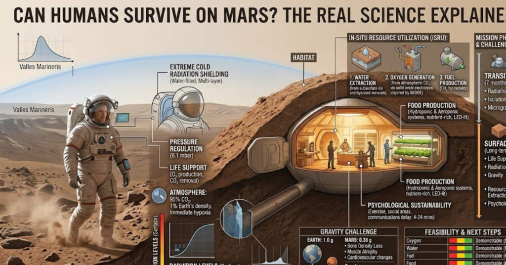 Can Humans Survive on Mars The Real Science Explained