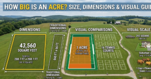How Big Is an Acre? Size, Dimensions & Visual Guide