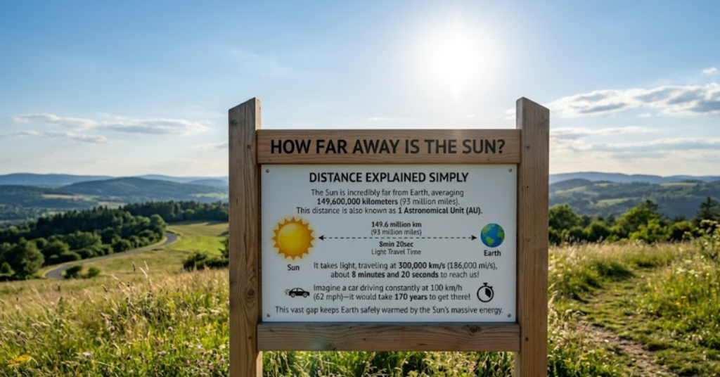 How Far Away Is the Sun? Distance Explained Simply