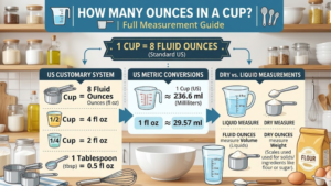 How Many Ounces in a Cup? Full Measurement Guide
