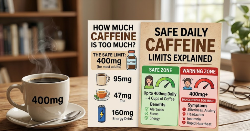 How Much Caffeine Is Too Much Safe Daily Limits Explained