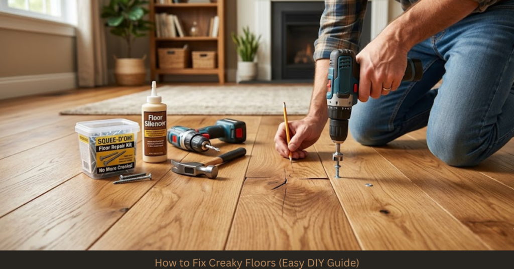 How to Fix Creaky Floors (Easy DIY Guide)