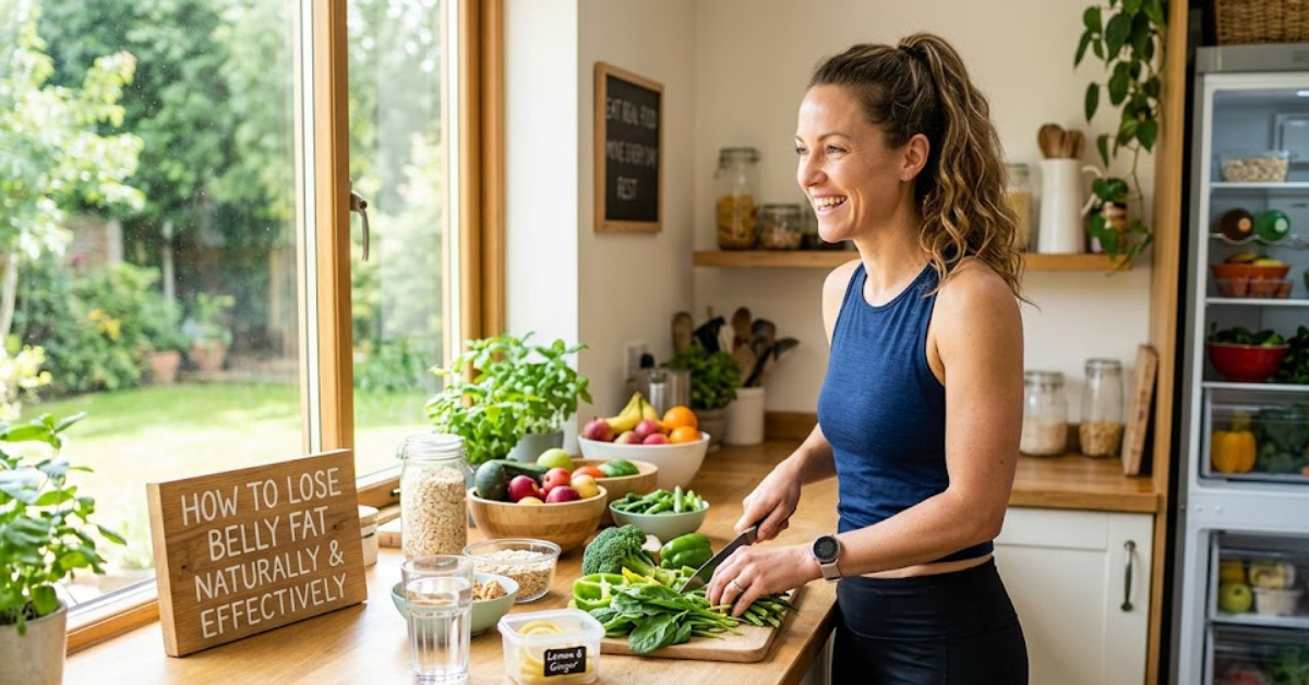 How to Lose Belly Fat Naturally and Effectively