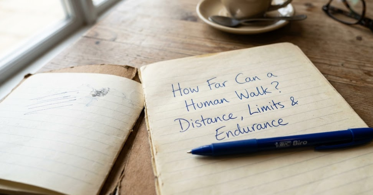 How Far Can a Human Walk? Distance, Limits & Endurance
