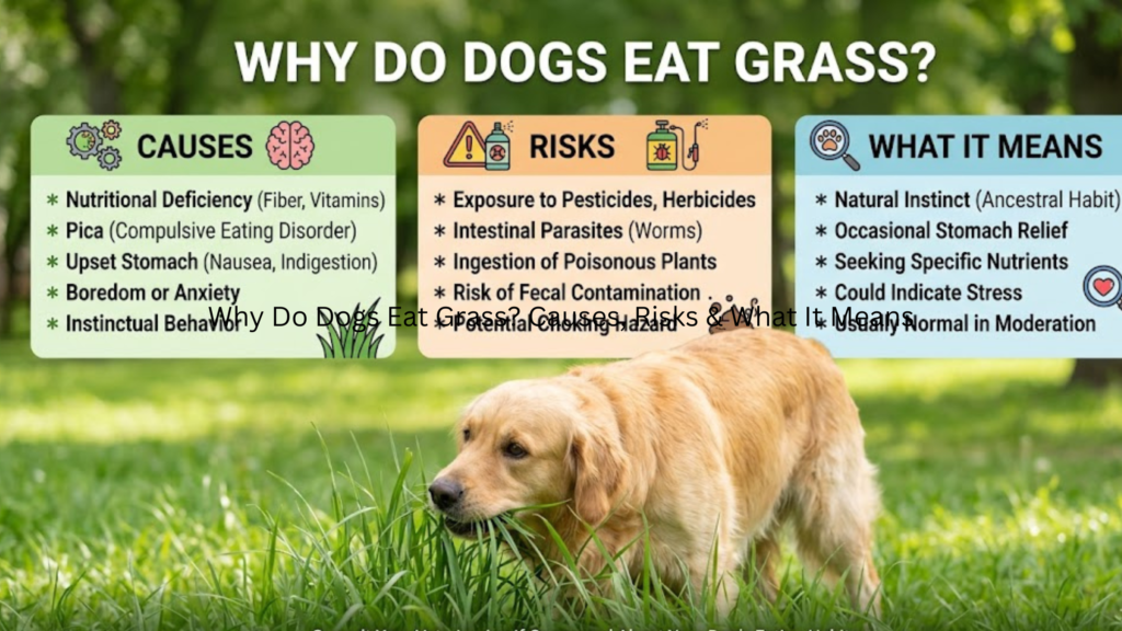 Why Do Dogs Eat Grass? Causes, Risks & What It Means