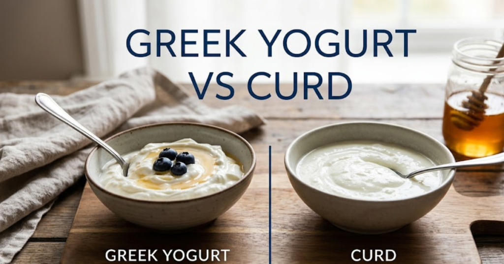 Greek Yogurt vs Curd: What’s the Real Difference?