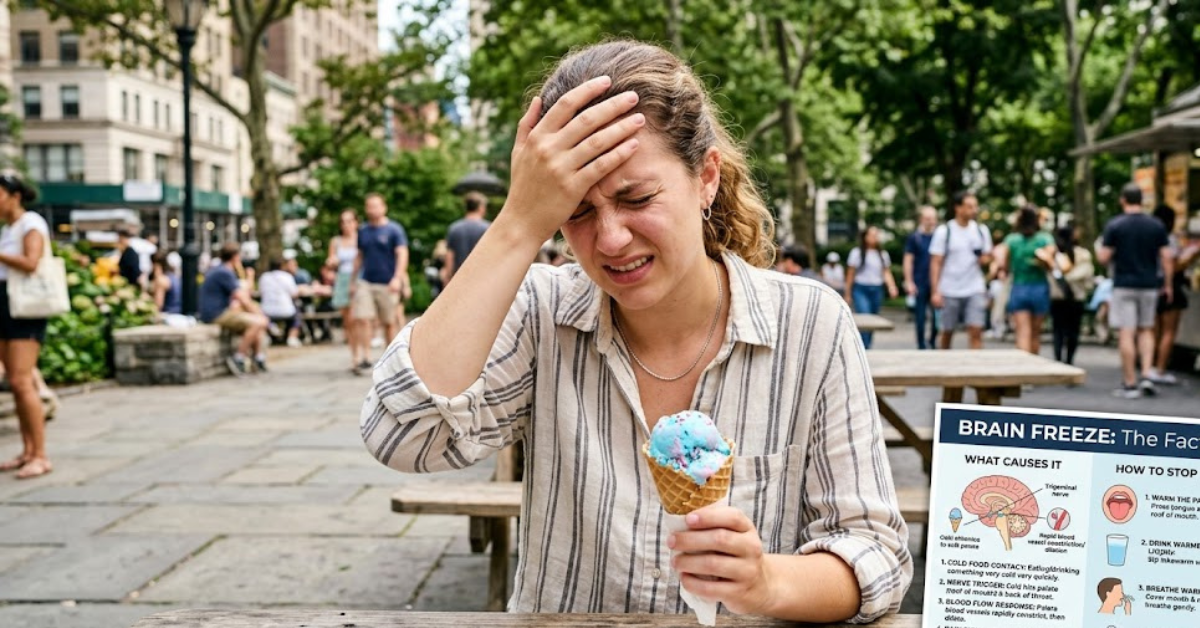 What Causes Brain Freeze and How to Stop It
