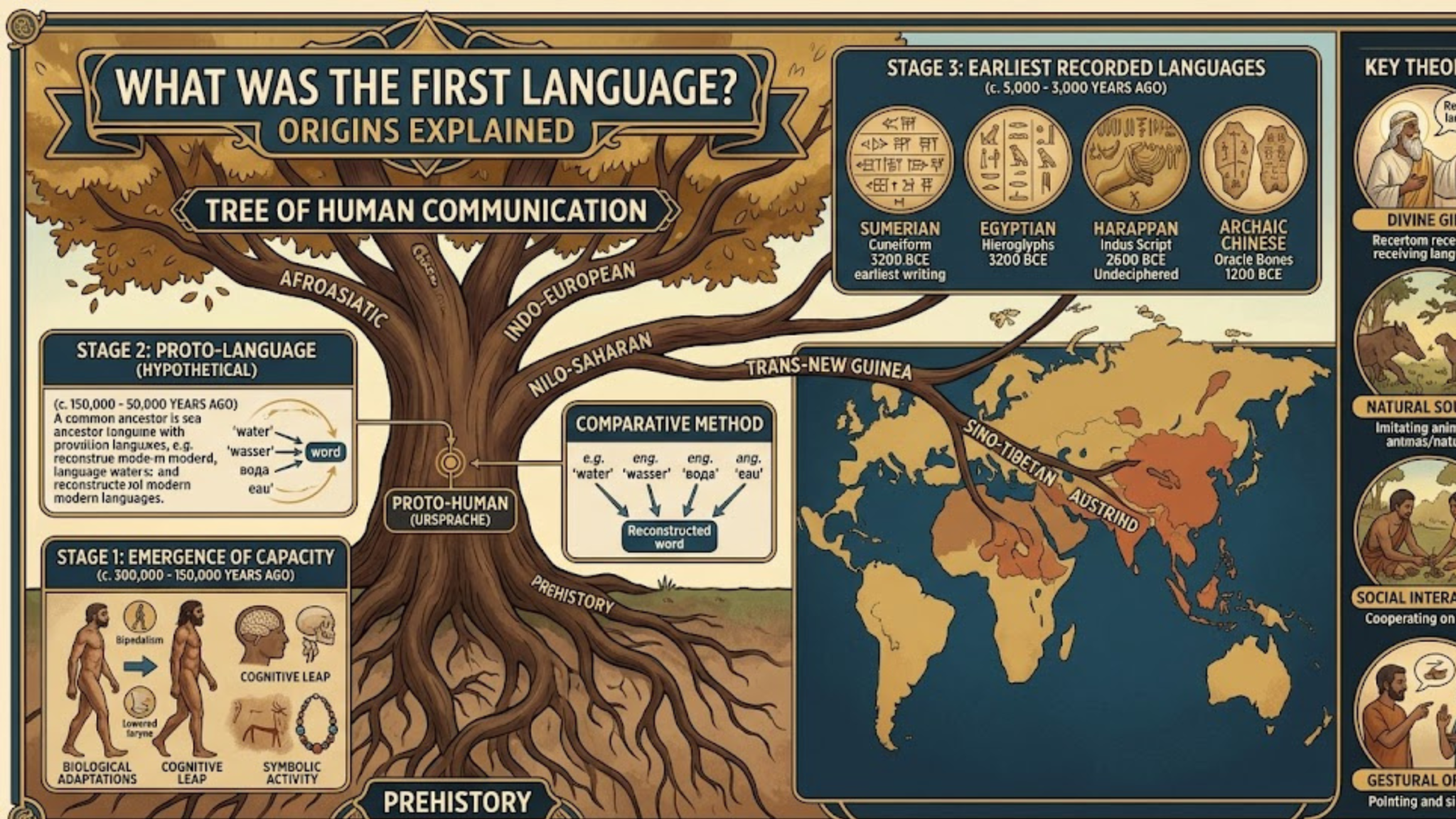 What Was the First Language? Origins Explained