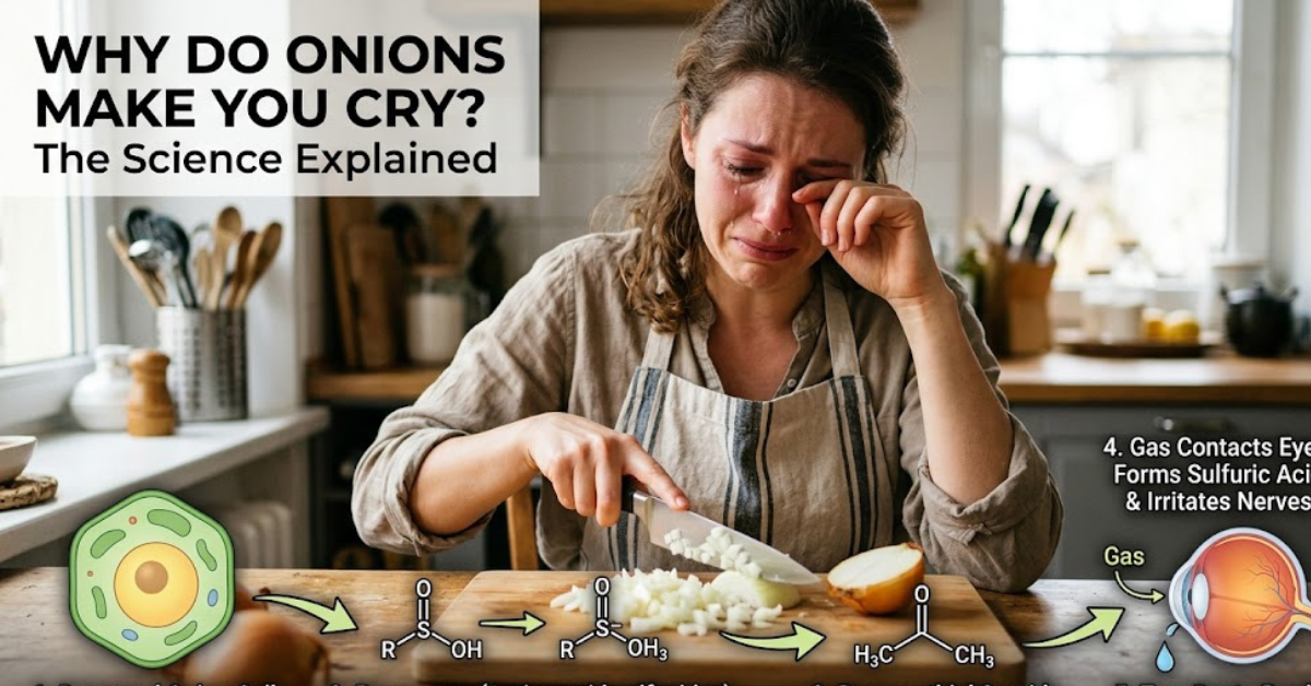 Why Do Onions Make You Cry The Science Explained