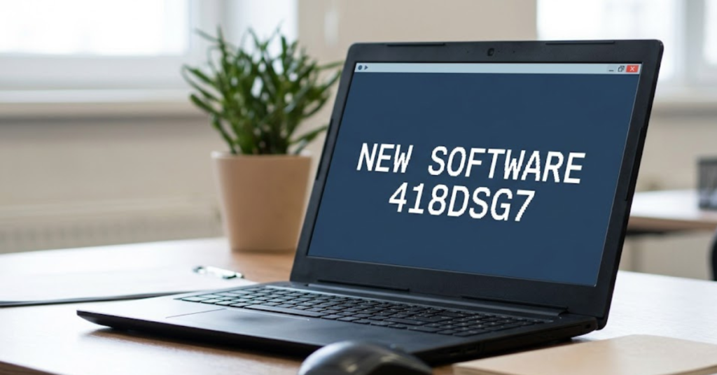 New Software 418dsg7: Everything You Need to Know